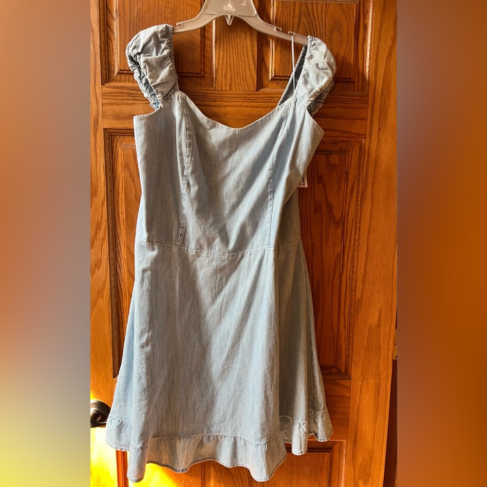 NWT Lightweight Denim Dress